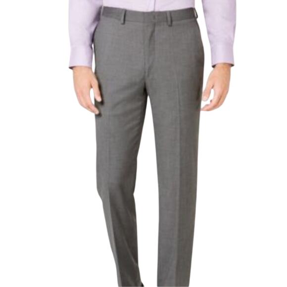 Ryan Seacrest Distinction Ultimate Moves Grey Dress Pants 33x30 - Picture 1 of 10
